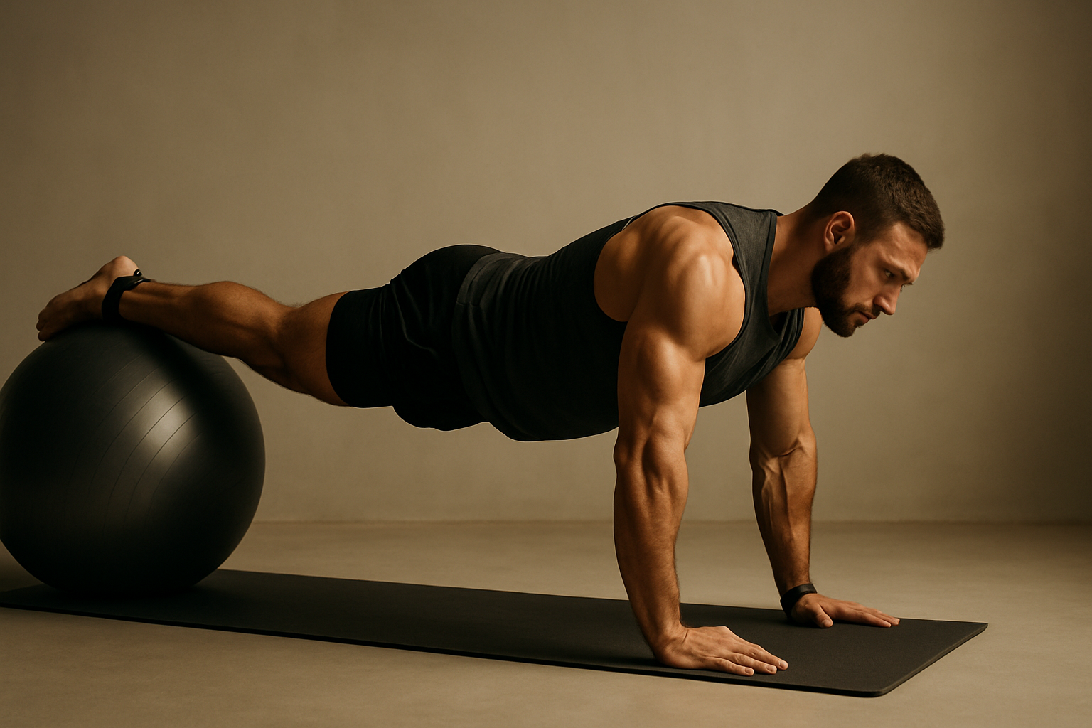 Homem praticando musculação e Pilates, mostrando como combinar as modalidades para maximizar resultados de força e flexibilidade.